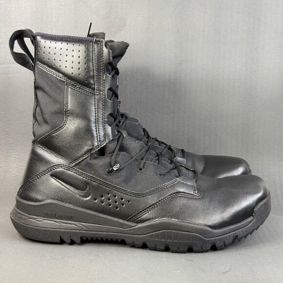 Nike SFB Field 2 Tactical Boots Size 14 Mens Black Leather Combat size 14 - Picture 1 of 10